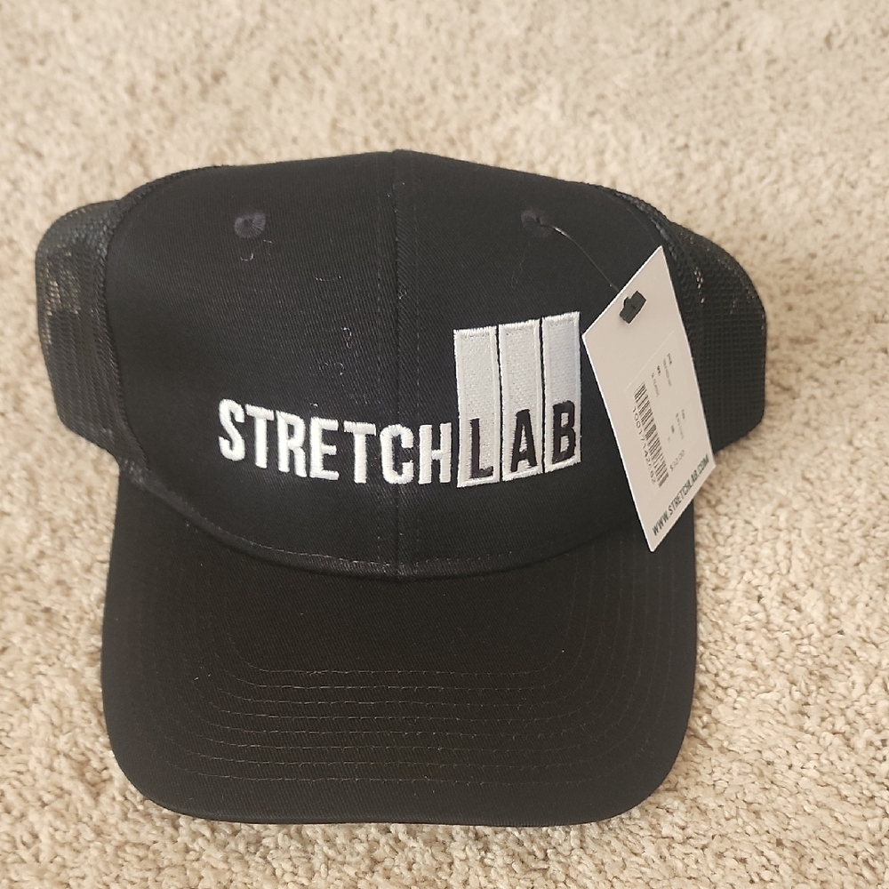 StretchLab Black Trucker Hat